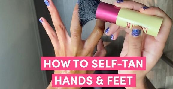 How to Self Tan Tricky Areas